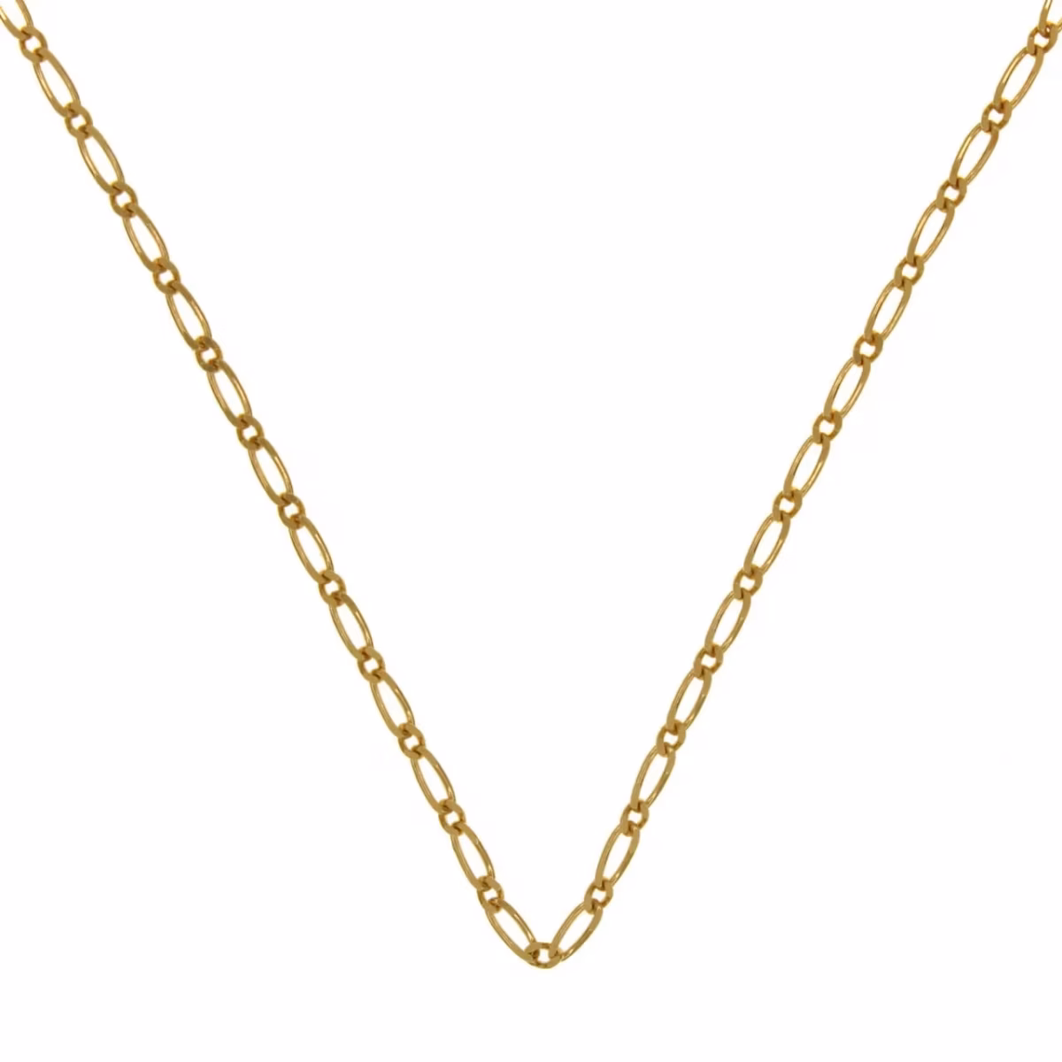 Fine chain Cartier style in 18k gold 61.5cm · view 3