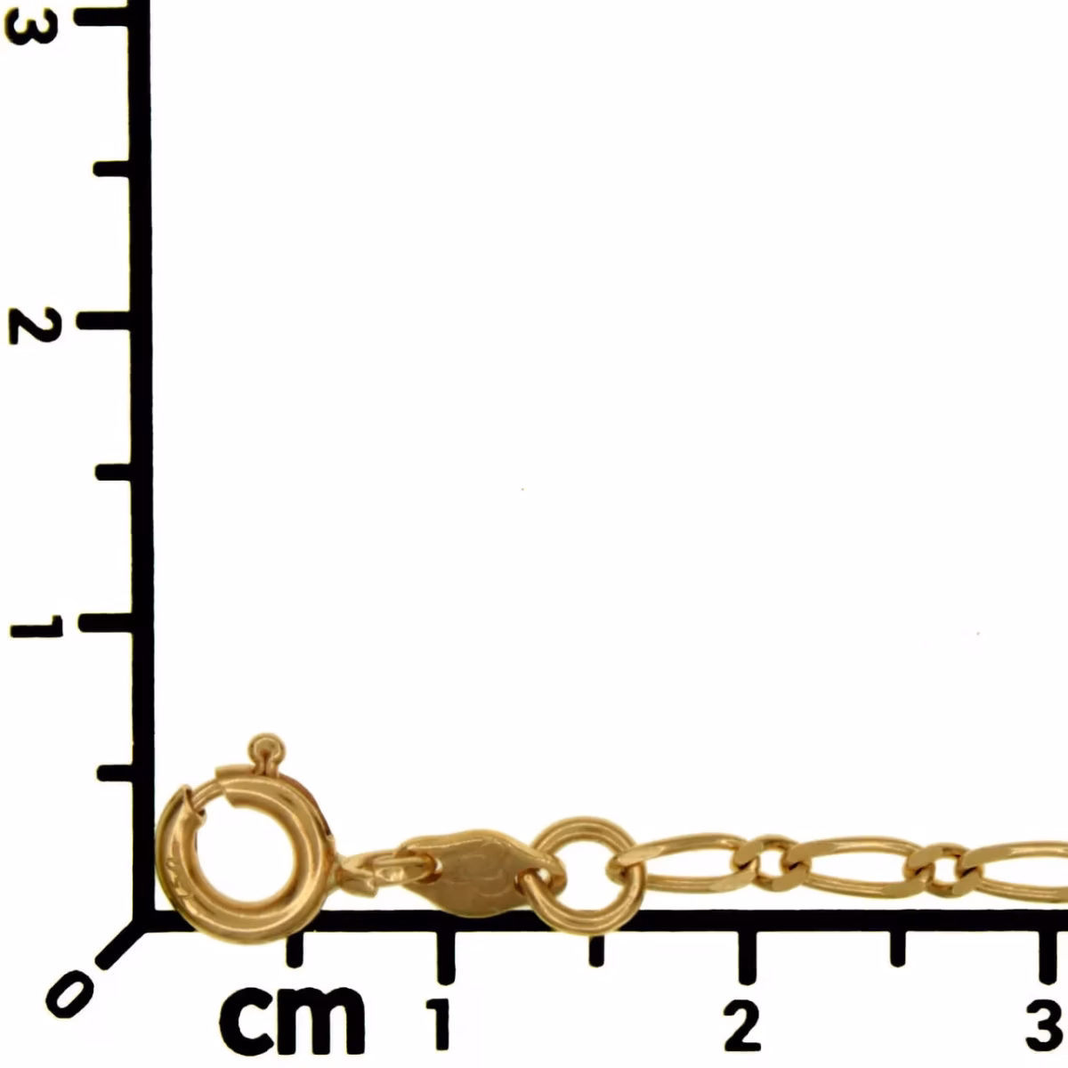 Fine chain Cartier style in 18k gold 61.5cm · view 6
