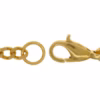 Fine and solid Barbada/Cuban chain in 18k gold 75cm · view 5