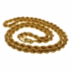 18k gold Solomon cord chain 60cm · view 2