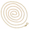 Fine chain in Barbada/Cuban style in 18k gold 60.5cm · view 1