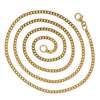 18k Gold Barbada/Cuban Chain 52cm · view 1