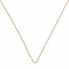 Fine chain in Barbada/Cuban style in 18k gold 40cm · view 2