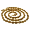 18k gold Solomon cord chain 62cm · view 2