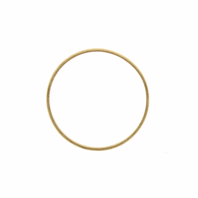 Alianza fina en oro 18k · vista 3