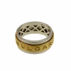 BVLGARI style anti-stress ring in 2 18k golds* · vista 1