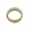 BVLGARI style anti-stress ring in 2 18k golds* · vista 5