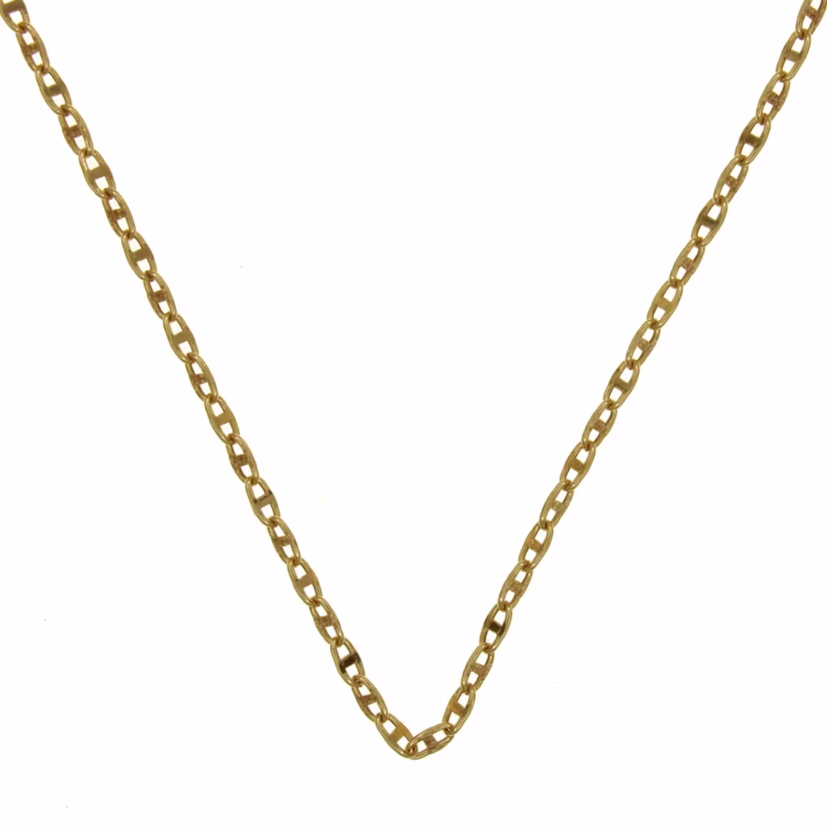 Bilbaína style chain in 18k gold 53cm · view 3