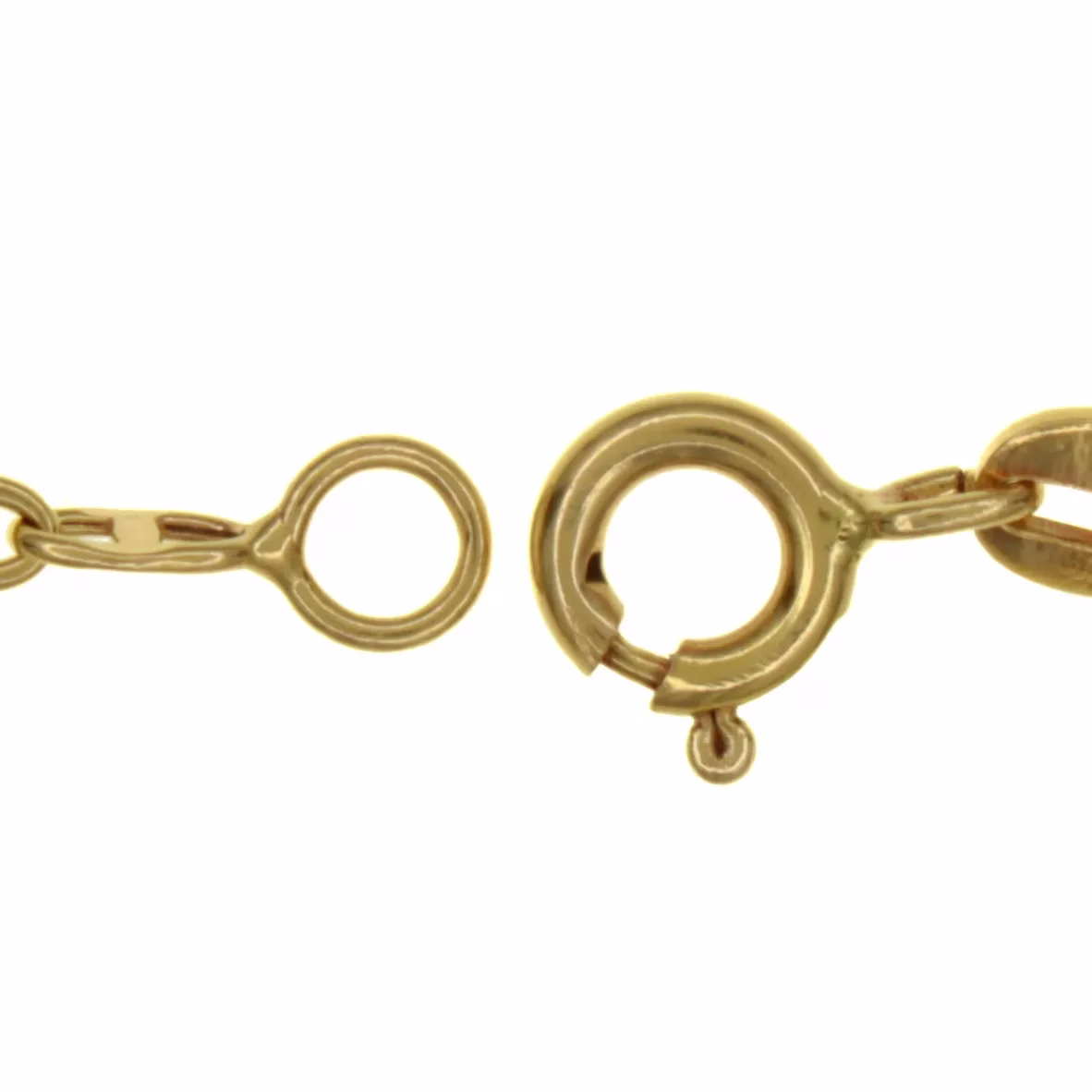 Bilbaína style chain in 18k gold 53cm · view 5