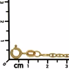 Bilbaína style chain in 18k gold 53cm · view 6