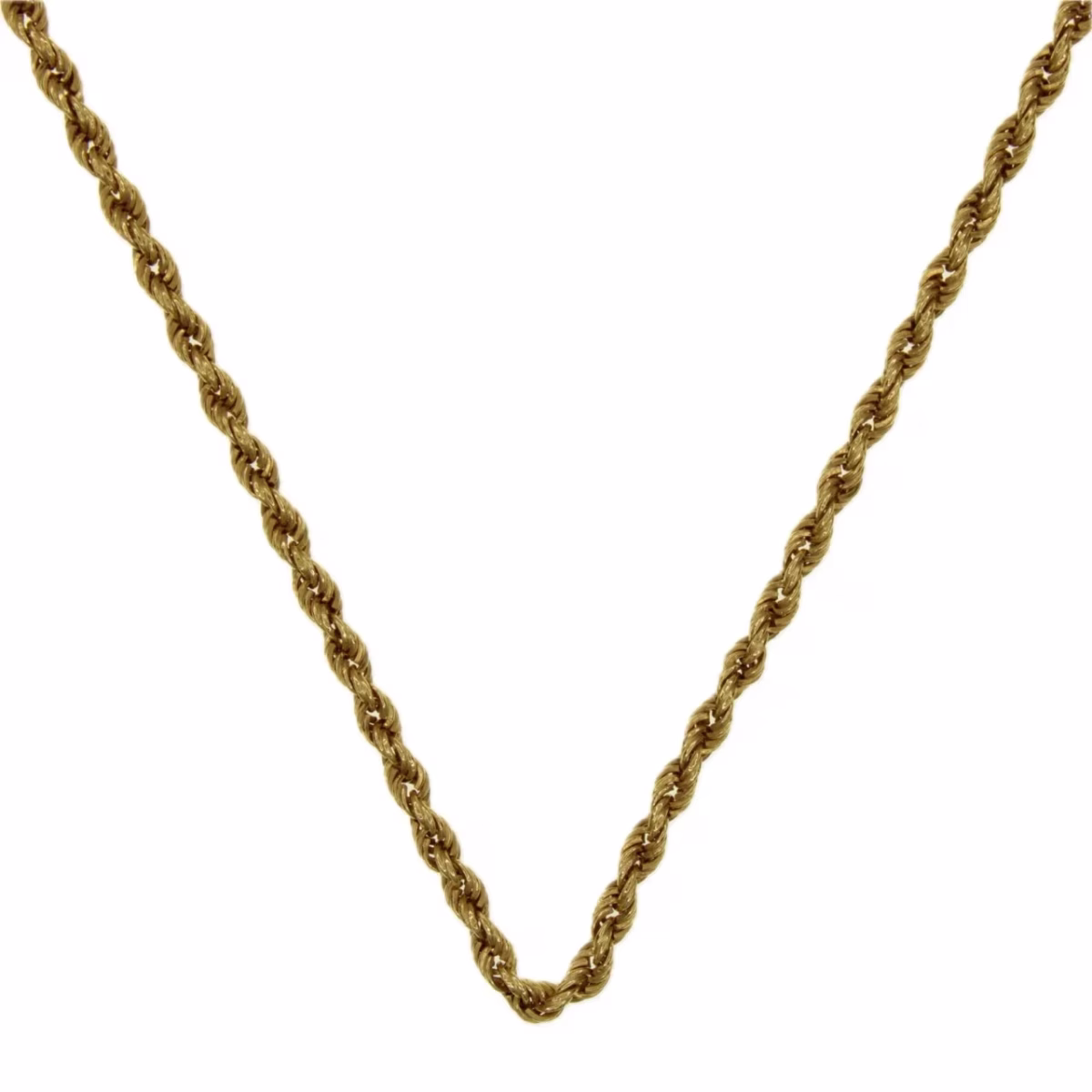 18k Gold Salomonic Cord Chain 53cm · view 3