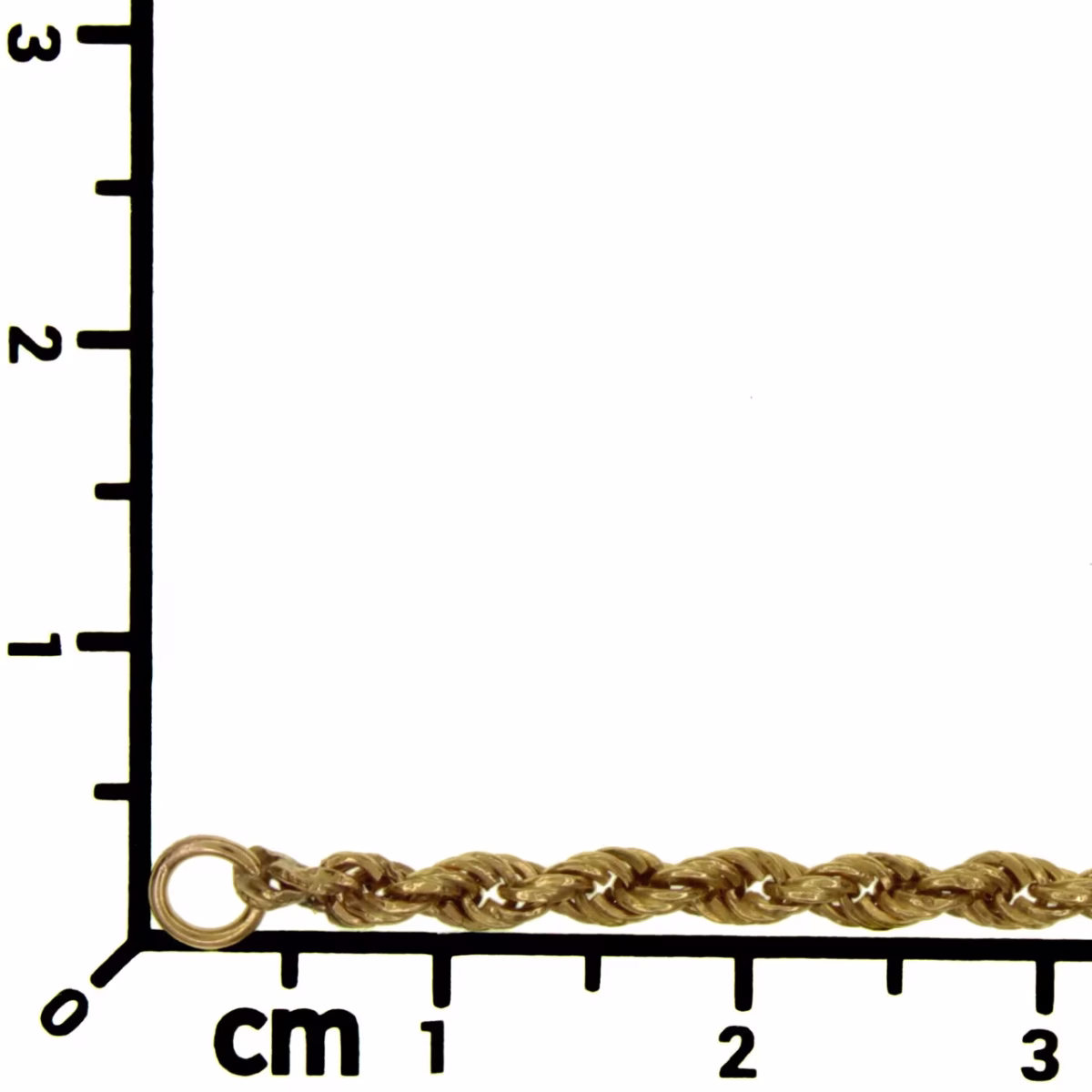 18k Gold Salomonic Cord Chain 53cm · view 7