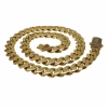 14k Gold Barbada/Cuban Chain 40cm · view 2