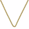 Fine lynx eye chain in 18k gold 47cm · view 3