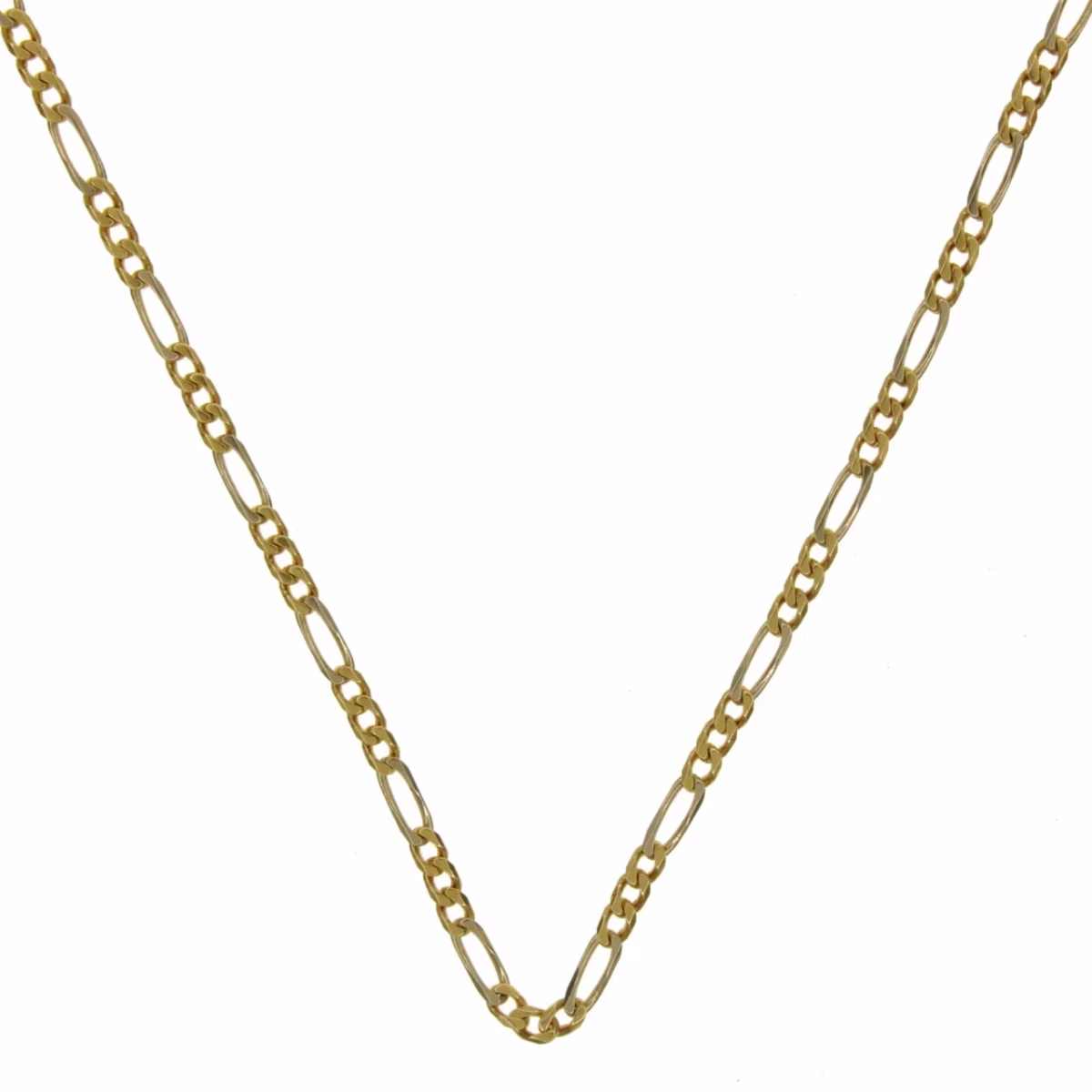 Fine Cartier style chain in 2 18k golds 47.5cm · view 3
