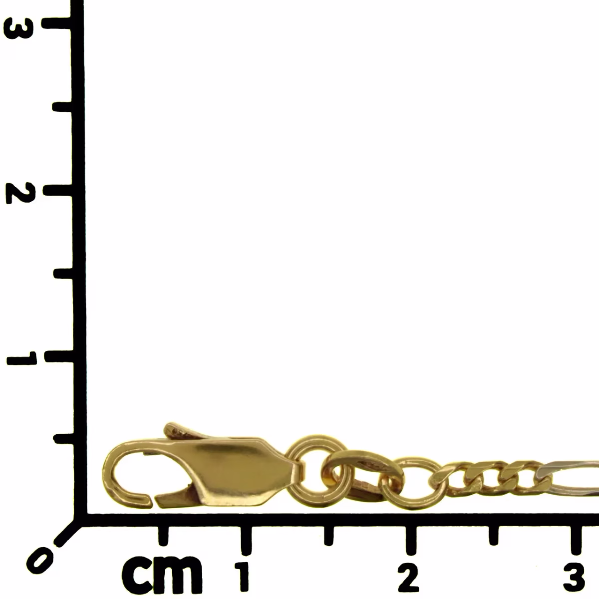 Fine Cartier style chain in 2 18k golds 47.5cm · view 6