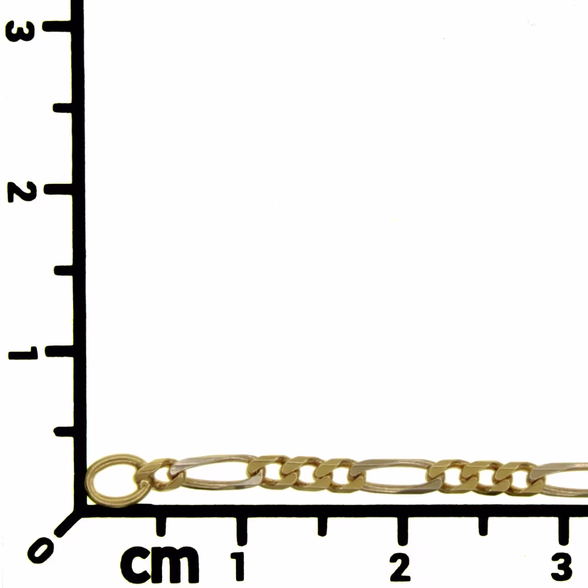Fine Cartier style chain in 2 18k golds 47.5cm · view 7