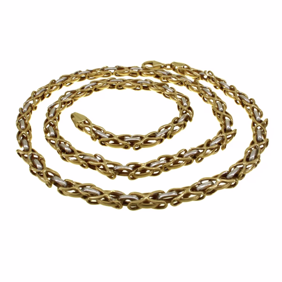 14k gold chain 52cm · view 2