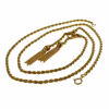 18k gold Solomon cord choker 45cm · view 2