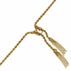 18k gold Solomon cord choker 45cm · view 4