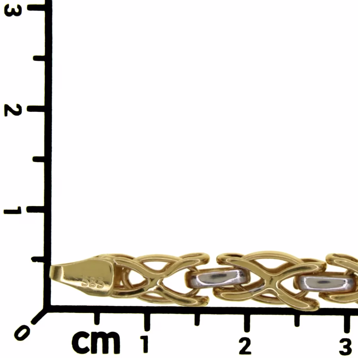 14k gold chain 52cm · view 7