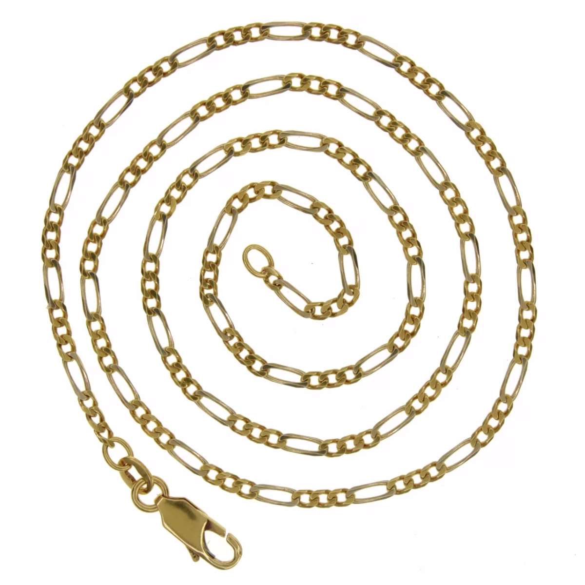Fine Cartier style chain in 2 18k golds 47.5cm · view 1
