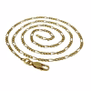 Fine Cartier style chain in 2 18k golds 47.5cm · view 2