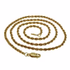 Fine Solomon cord chain in 18k gold 42.5cm · view 2