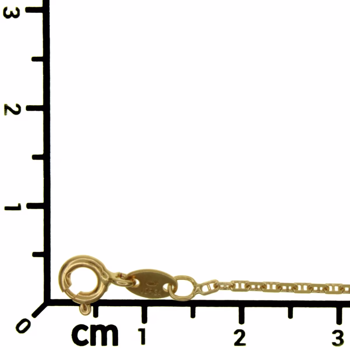 Fine Bilbaína chain in 18k gold 50cm · view 6