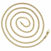 Barbado/Cuban style chain in 18k gold 59.5cm · view 1