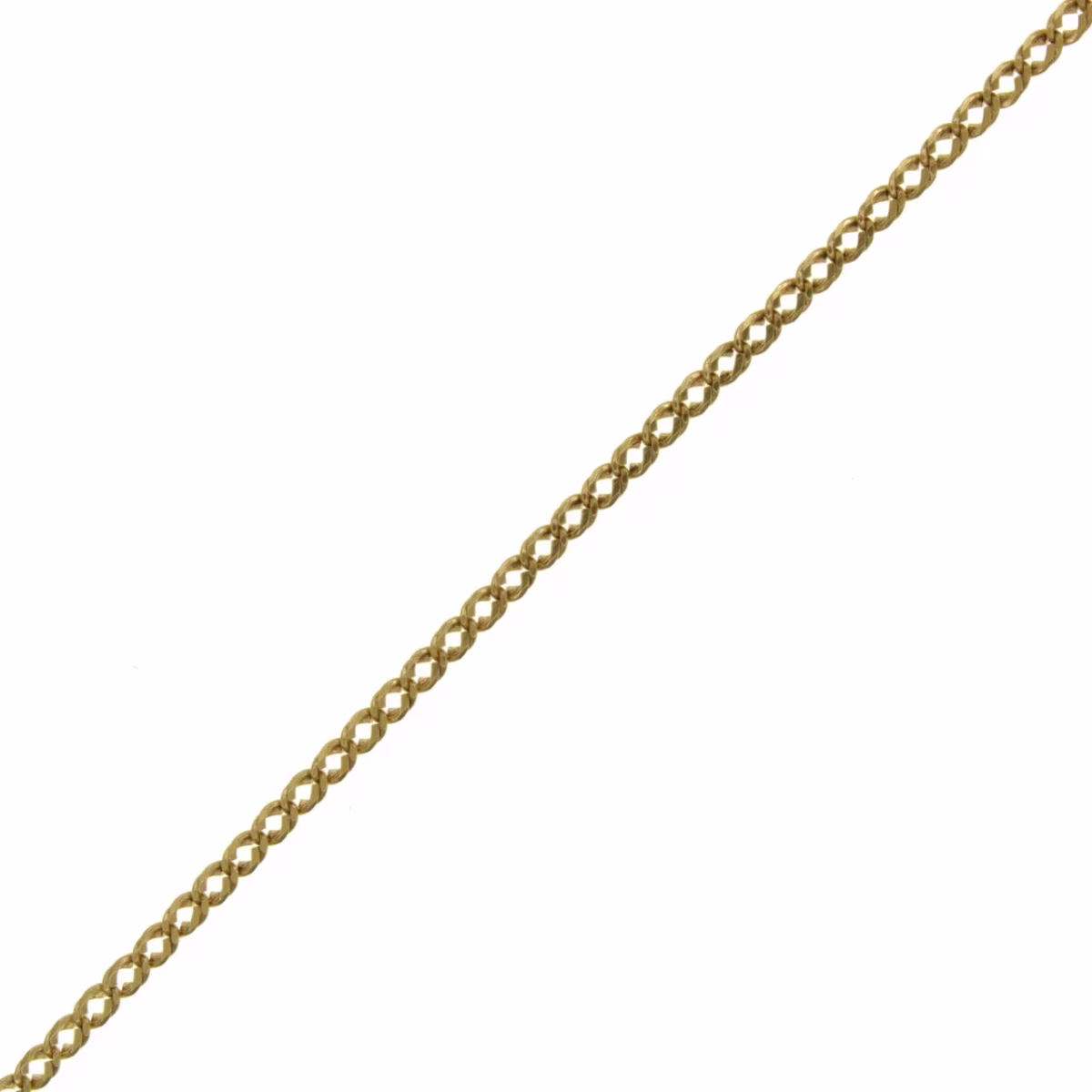 Barbado/Cuban style chain in 18k gold 59.5cm · view 4
