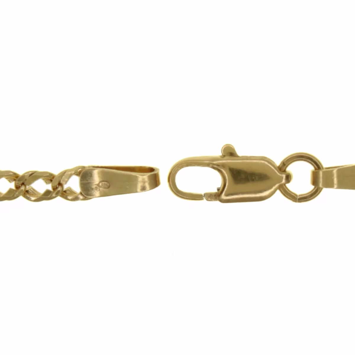 Barbado/Cuban style chain in 18k gold 59.5cm · view 5