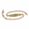 18k gold baby bracelet 14cm · vista 1