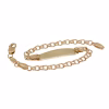 18k gold baby bracelet 14cm · vista 4