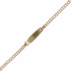 18k gold baby bracelet 14cm · vista 2