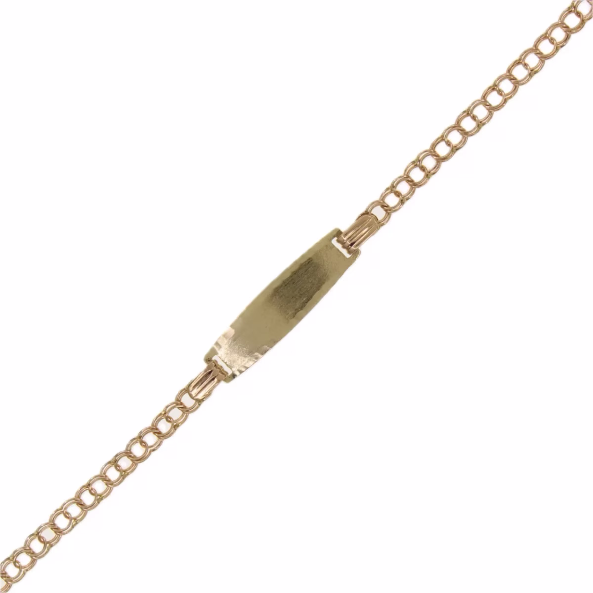 18k gold baby bracelet 14cm · vista 2
