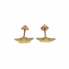 18k gold star earrings · view 3