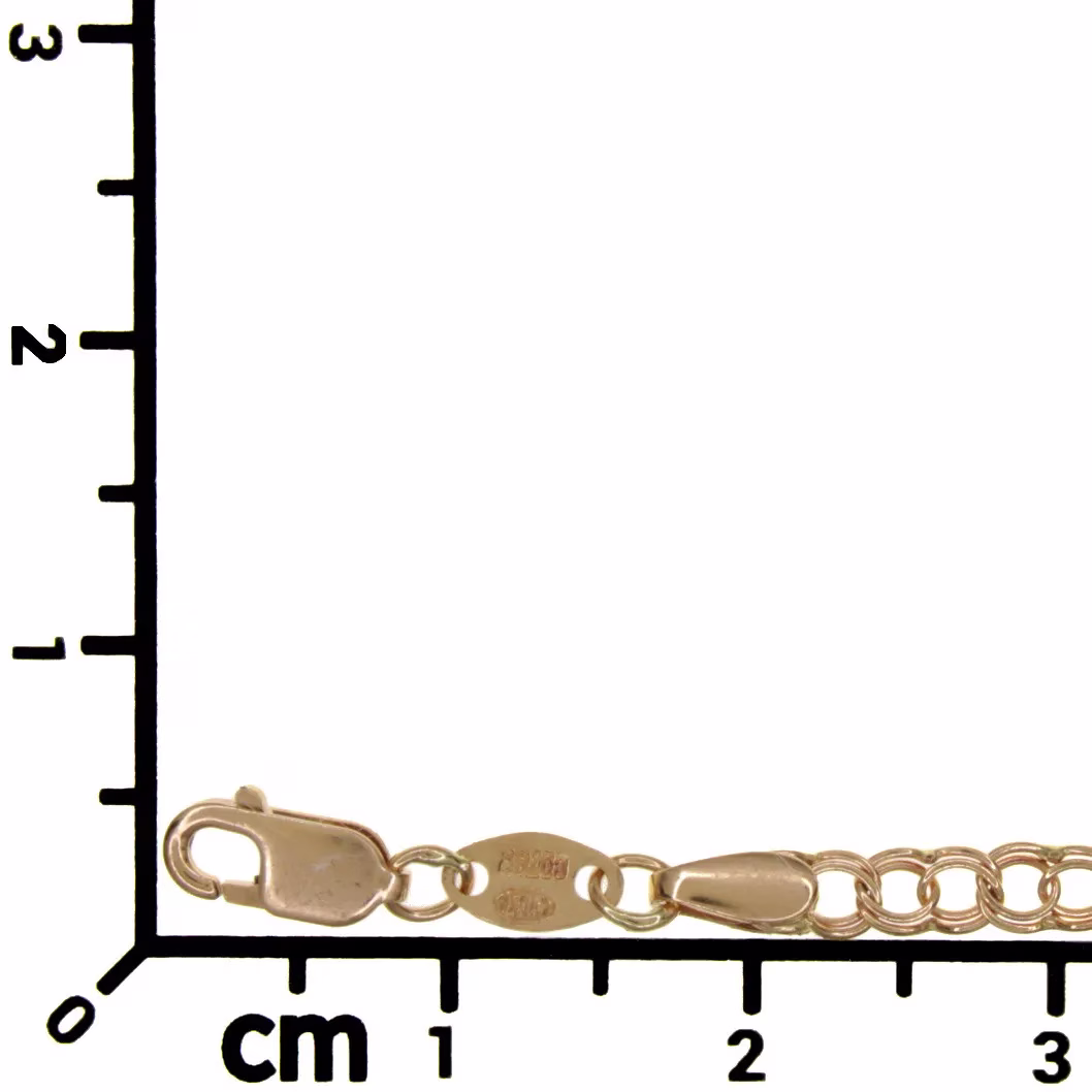 18k gold baby bracelet 14cm · vista 6
