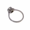 Solitario con Diamante 1 cte en oro blanco 18k · vista 5