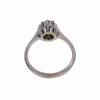 Solitario con Diamante 1 cte en oro blanco 18k · vista 4