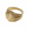 Sello ornamentado en oro 18k · vista 2