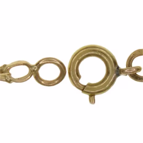 Esclava de bebé en oro 18k 15cm · vista 5