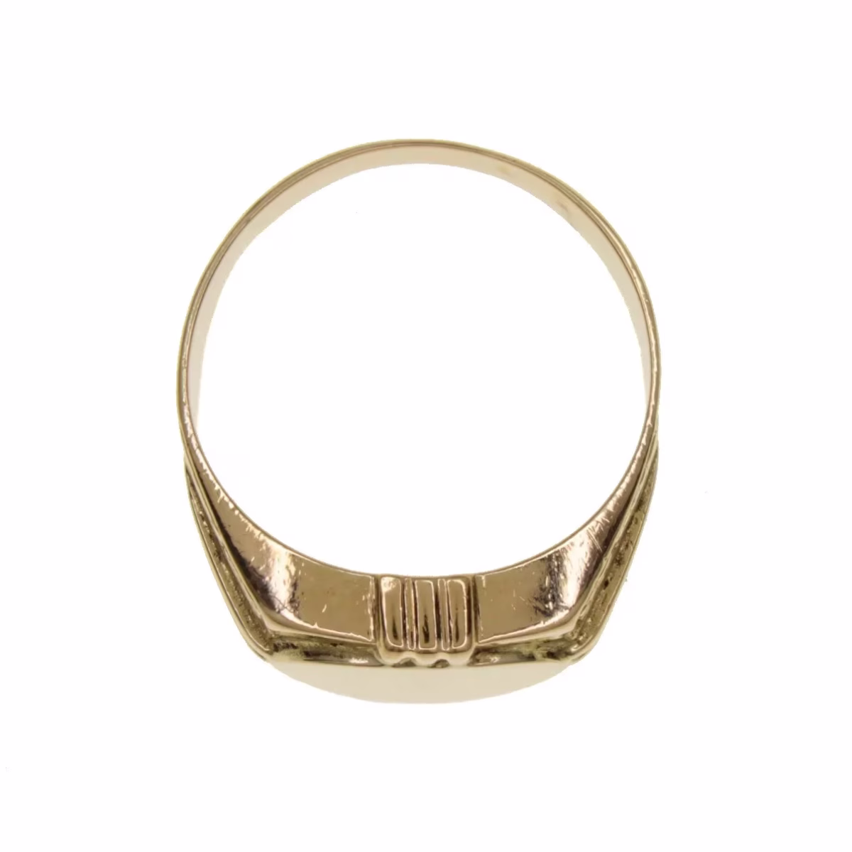 Sello ornamentado en oro 18k · vista 3