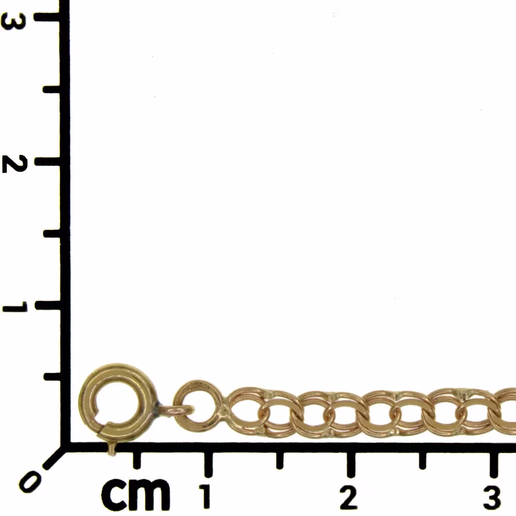 Esclava de bebé en oro 18k 15cm · vista 6