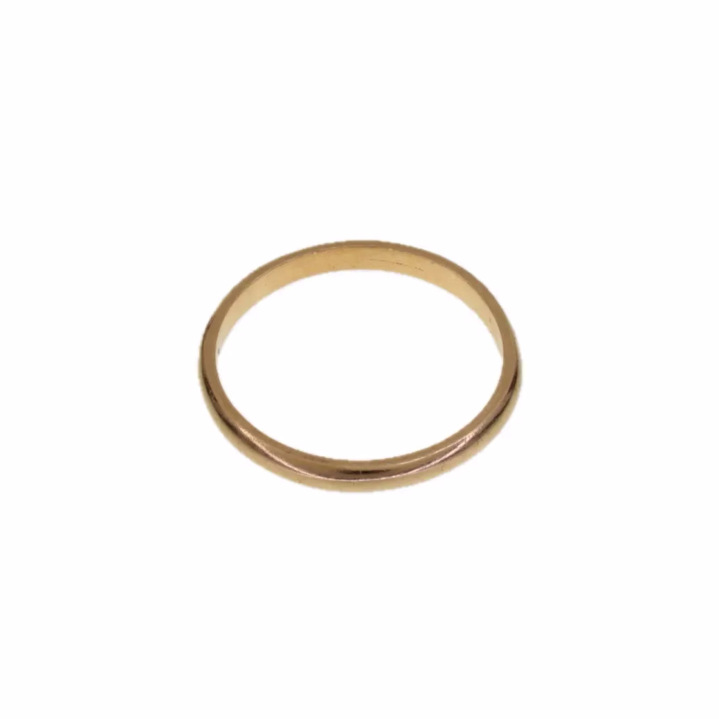 Alianza fina oro 18k