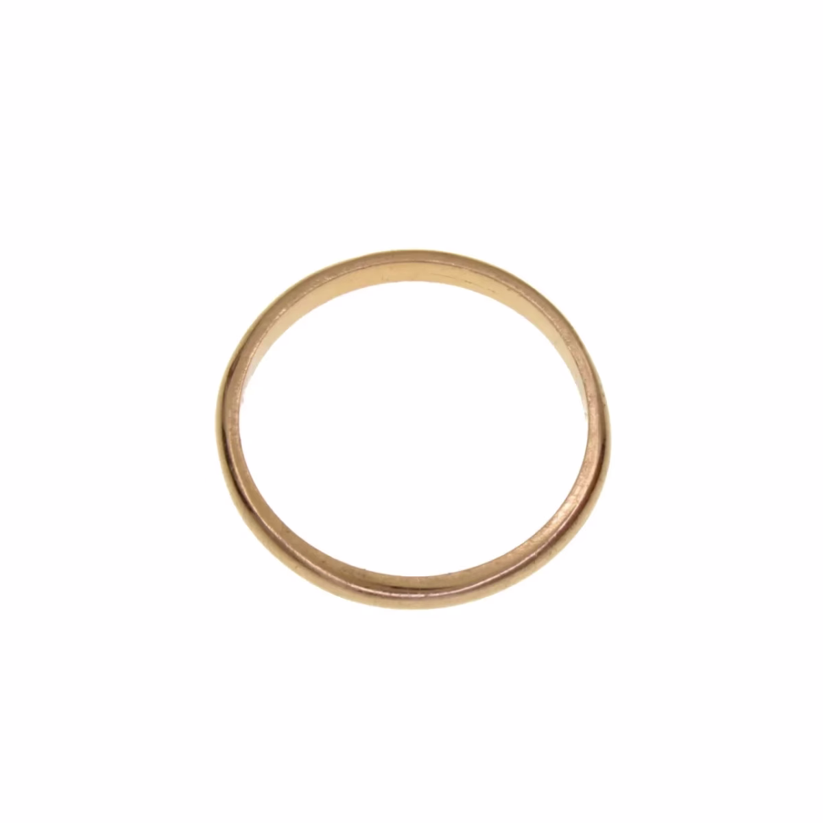 Alianza fina oro 18k · vista 2