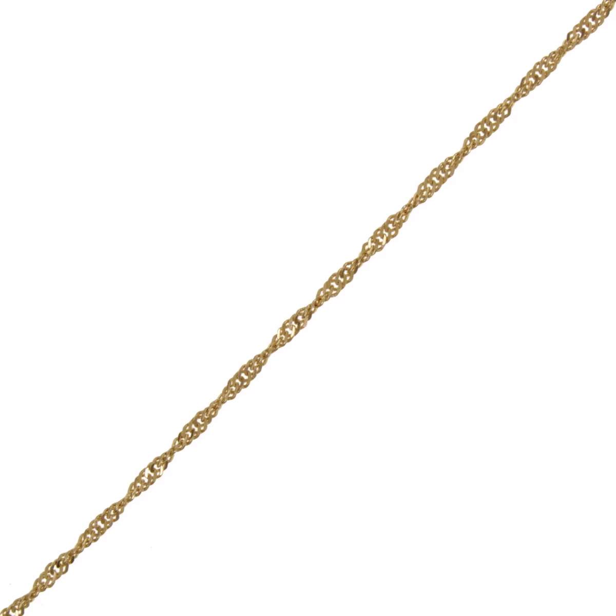 Cadena Singapur en oro 18k 52cm · vista 3
