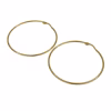 Aros grandes en oro 18k · vista 1