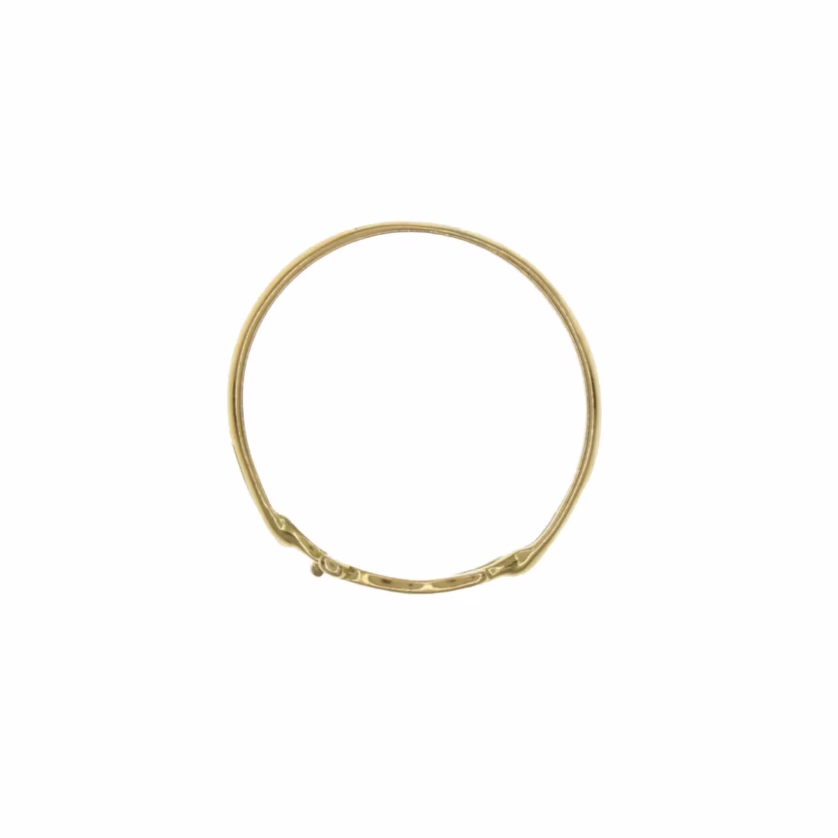 Sortija náutica "A" en oro 18k · vista 4
